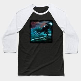 Mothman in flight Baseball T-Shirt